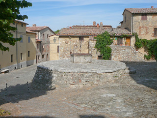 Obraz premium Rocca di Castiglione Orcia, Italy