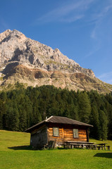 Fototapeta na wymiar Sass Enterprises - Villnößtal - Dolomiten - Alpen