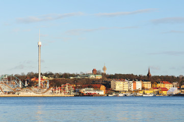 Fototapeta na wymiar Djurgarden, Stockholm