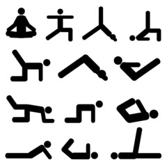 Yoga poses