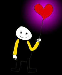 I Love You Balloon