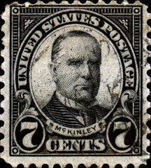 MC Kinley. 1843-1901. US Postage.