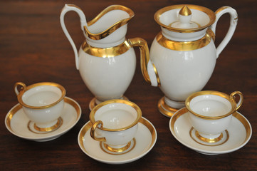 Service à café style Napoléon