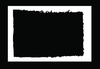 Obraz premium grunge borders, frames, for image or photo. vector format.