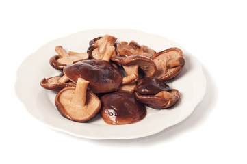 marinated mushrooms