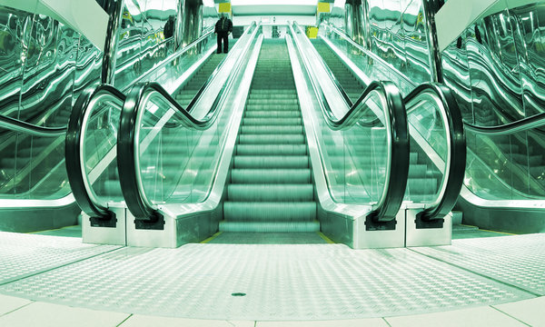 Three Escalators