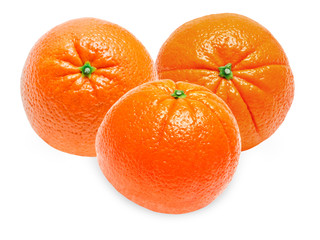 orange isolated on white background