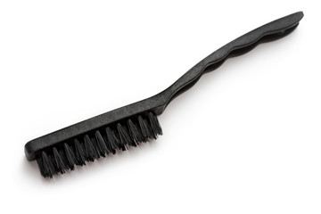 Obraz premium Metal brush on white background