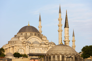 Fototapeta na wymiar Meczet Sulejmana w Stambule