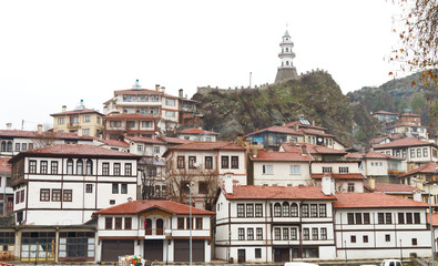 Naklejka premium Cityscape of Goynuk from Turkey