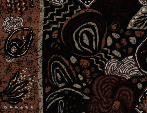 Batik africain.
