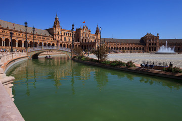 Seville, plaza de espana (spain square)