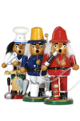 Drei Räuchermännchen