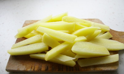 frites crues maison