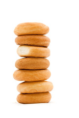 Tower of bagels