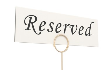 reserved