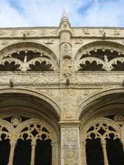 The Hieronymus monastery in Belem in Portugal