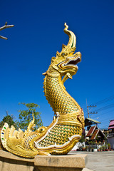 Fototapeta premium The naga at Pa Ngew temple