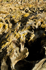 sharp edge rocks