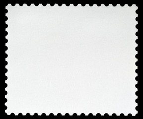 Blank Postage Stamp