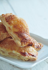 Ciasteczka francuskie z owocowym nadzieniem
