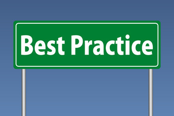 best practice highway sign