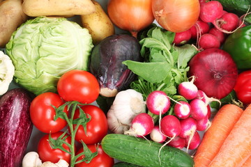 Vegetables occupy the entire frame.