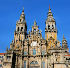 Santiago de Compostela Cathedral , Galicia, Spain