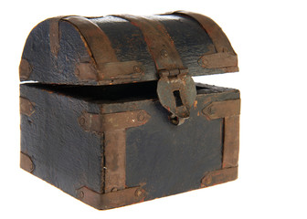 Old treasure box