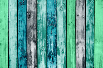 Painted Wooden Planks as Background