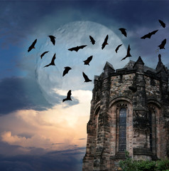 Mysterieus gotisch kasteel Edinburgh