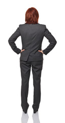 Fototapeta premium woman back view