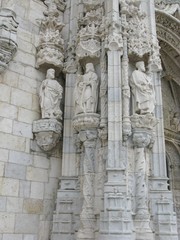 The Hieronymus monastery in Belem in Portugal