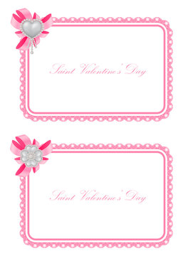 vector valentine greeting cards