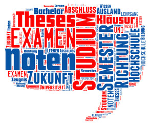 studium wortwolke
