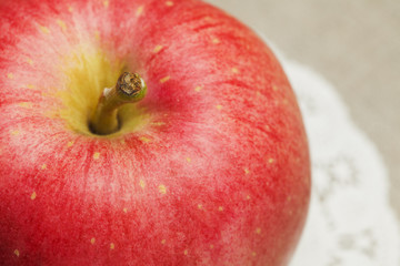 Apple closeup