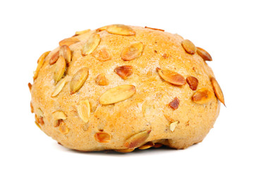 Bun with nuts