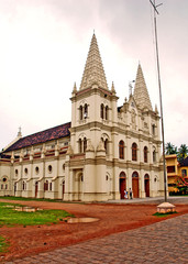 Fototapeta na wymiar Cochin, katedra, Kerala - Indie