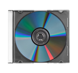 CD in plastic case
