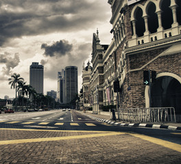 Detail of Kuala Lumpur, Malaysia