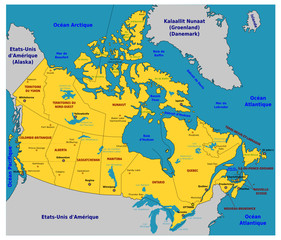 Canada - Régions