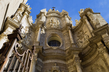 Fototapeta na wymiar Katedra Valencia center