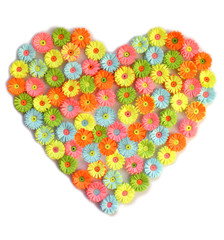 Flower heart