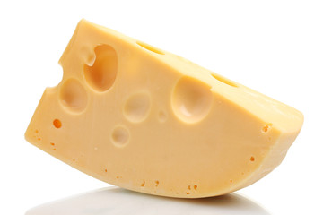 Сheese isolated on white