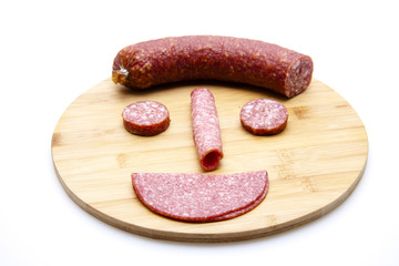 Salami Gesicht