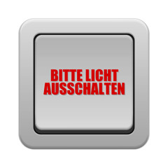 lichtschalter v2 bitte licht ausschalten I