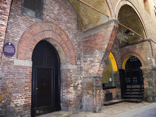 Fototapeta premium Historic Building in Bologna Italy