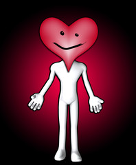 Heart Face Figure