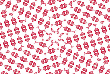 Pattern Of Hearts