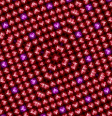 Pink And Red Heart Pattern